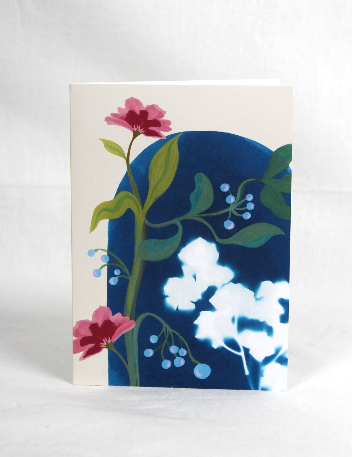 'Cosmos' Greetings Card