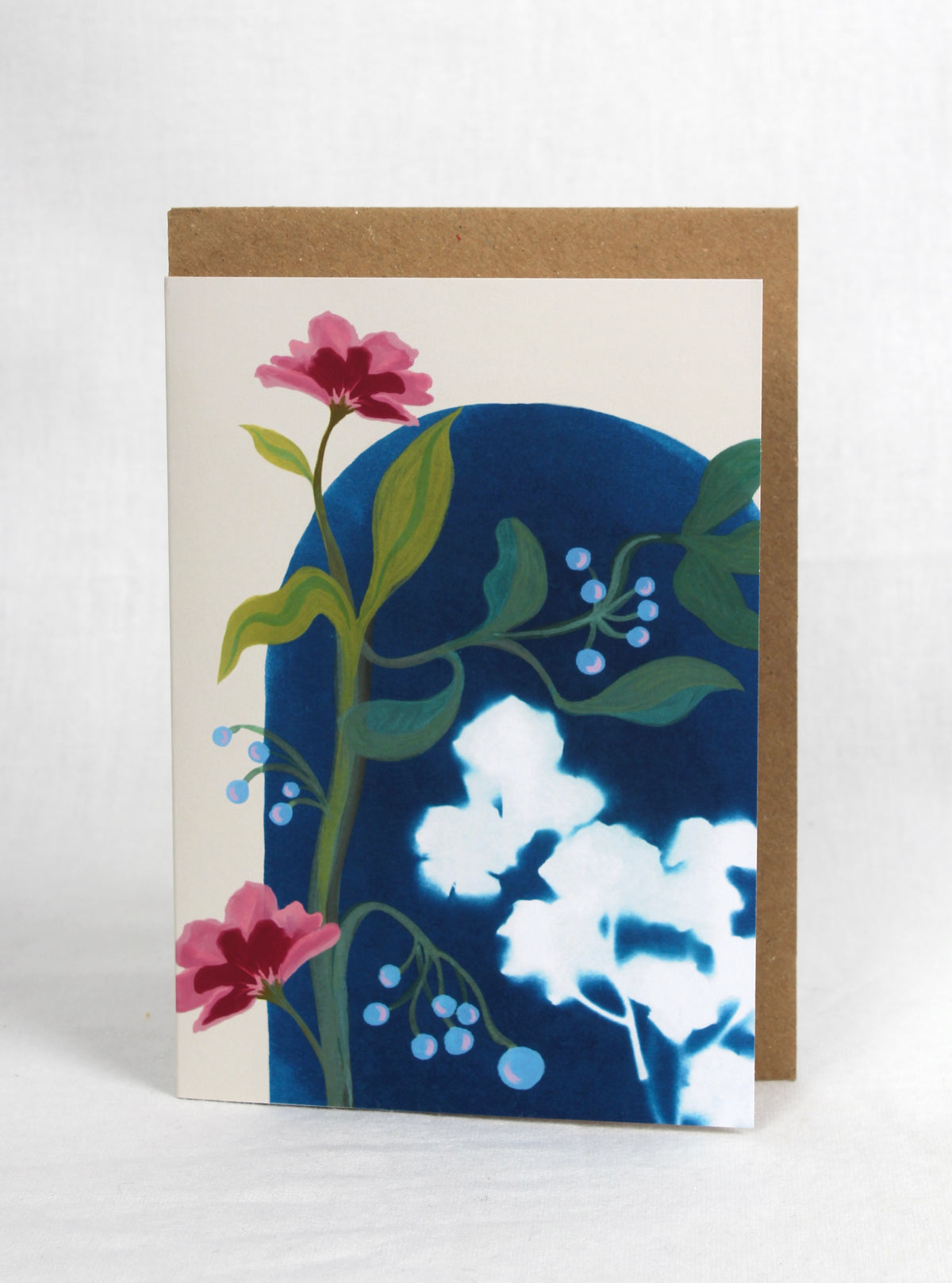 'Cosmos' Greetings Card