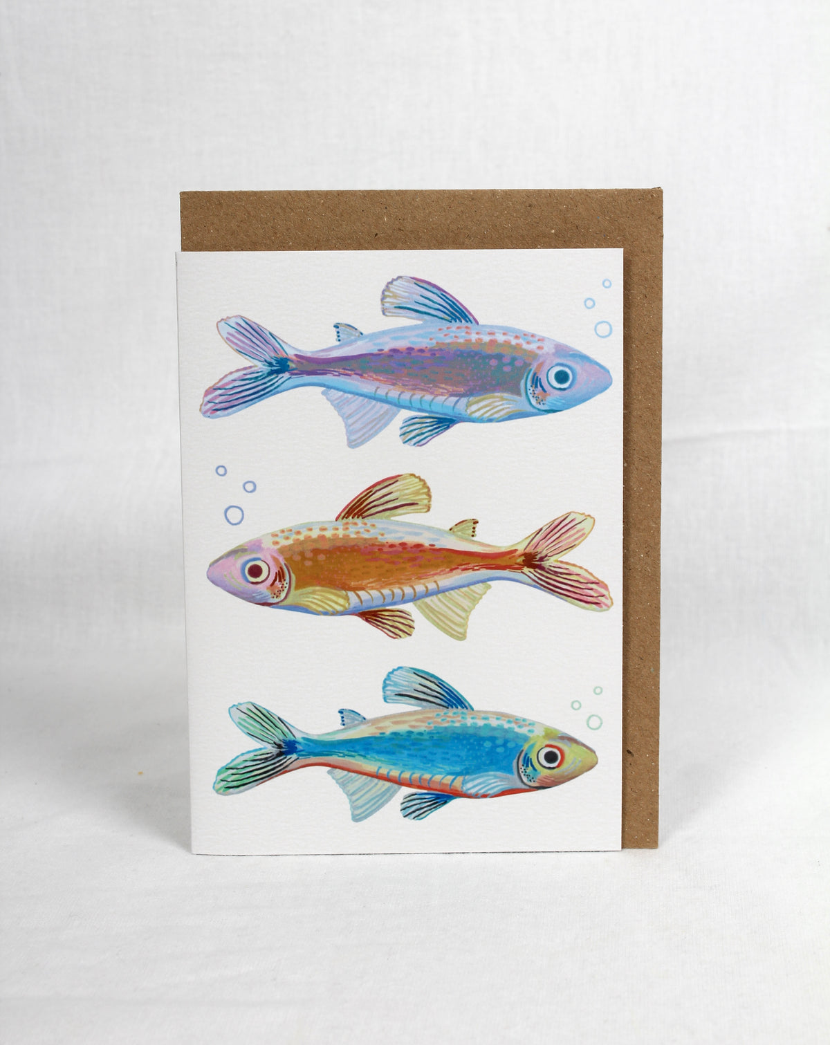 'Rainbow Fish' Greetings Card