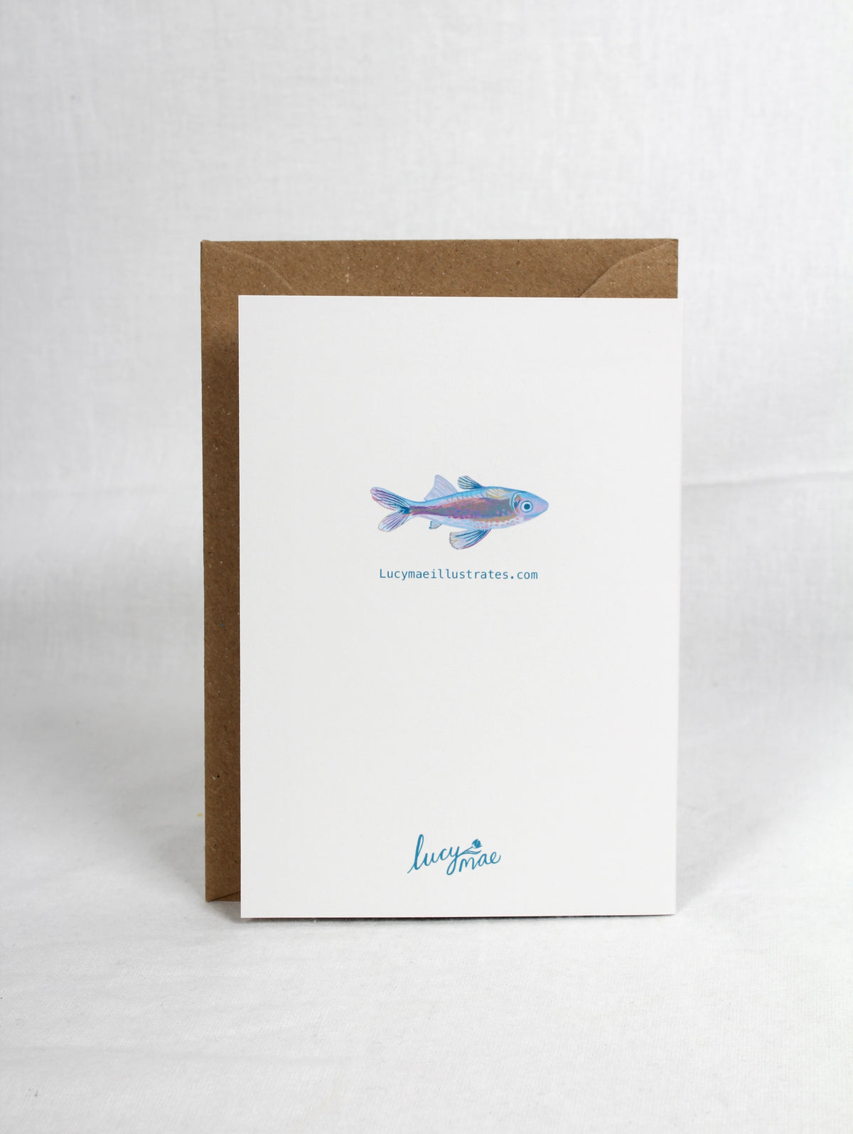 'Rainbow Fish' Greetings Card