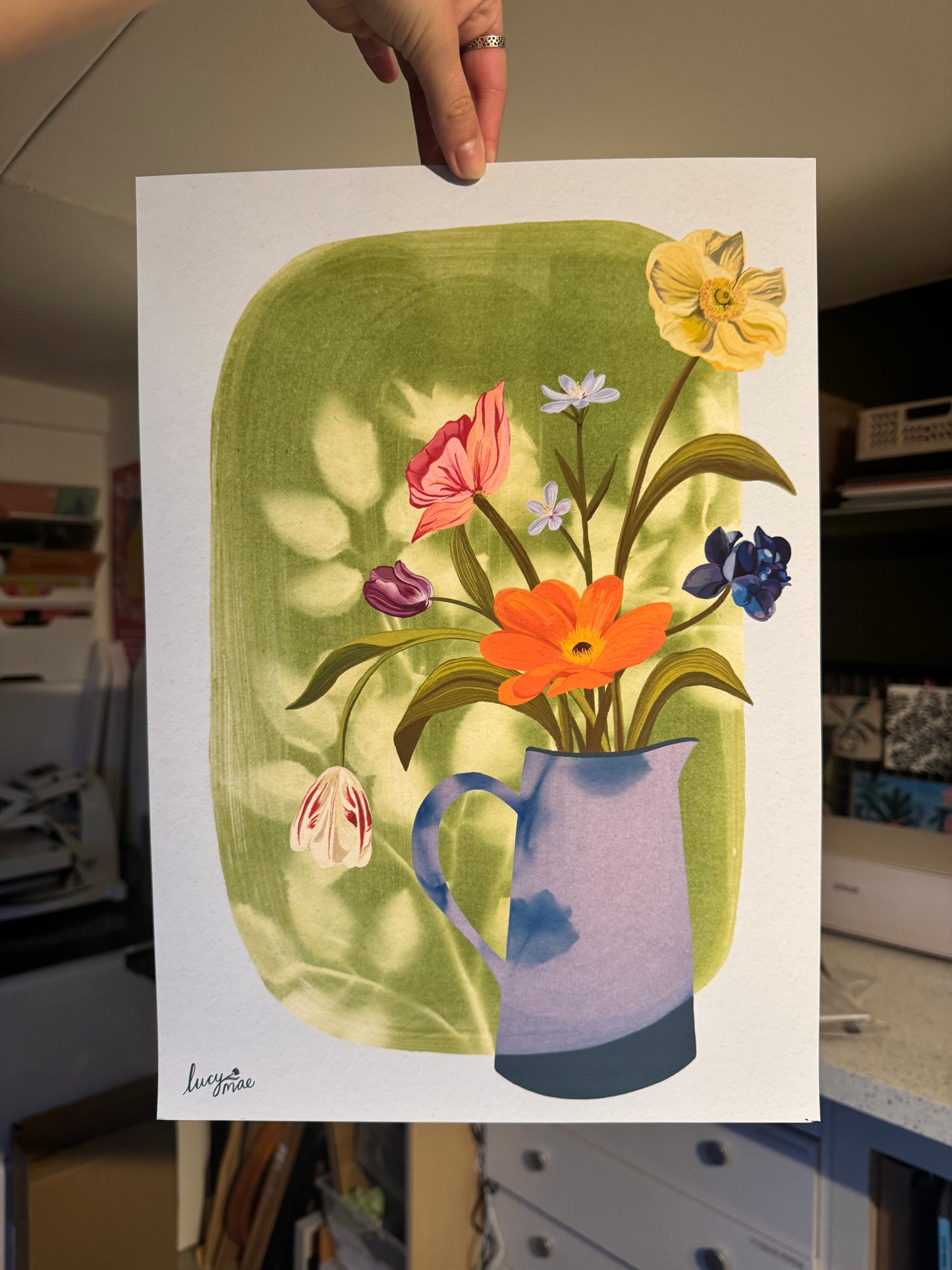 'Gathered in Bloom' Print